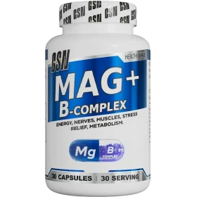 Magnesium 30 capsules GSN fatigue nerveuse récupération Tunisie vitaminshop.tn